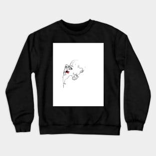 Blasted Crewneck Sweatshirt